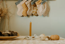 Load image into Gallery viewer, retro Christmas sock- Hand embroidered Personalized Handmade Christmas stocking