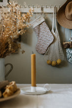 Load image into Gallery viewer, retro Christmas sock- Hand embroidered Personalized Handmade Christmas stocking