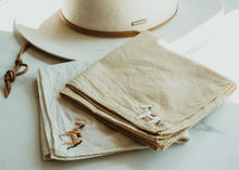 Load image into Gallery viewer, a little horse  -  Hand embroidered bandana