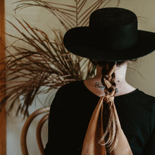 Load image into Gallery viewer, Plant dyed Silk Hair Tie - Bespoke bow