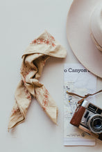 Load image into Gallery viewer, Naturally Dyed Folk cotton Bandana USA made - premium cotton