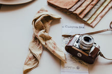 Load image into Gallery viewer, Naturally Dyed Folk cotton Bandana USA made - premium cotton