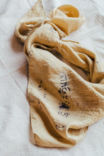 Load image into Gallery viewer, Bundle Dyed Silk scarves - Eco printed with natural dyes