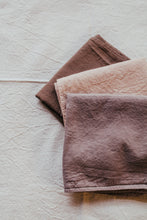Load image into Gallery viewer, Plant Dyed organic Cotton Bandana - Soft cotton bandana, Neutral earthy shades
