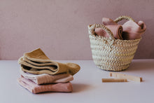 Load image into Gallery viewer, Plant dyed cotton socks - Neutral tones