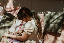 Load image into Gallery viewer, Plant dyed Silk Hair Tie - Bespoke bow