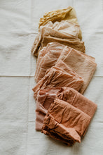 Load image into Gallery viewer, Plant Dyed organic Cotton Bandana - Soft cotton bandana, Neutral earthy shades