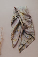 Load image into Gallery viewer, Bundle Dyed Silk scarves - Eco printed with natural dyes