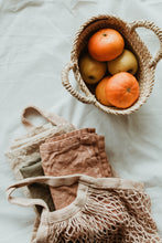 Load image into Gallery viewer, Plant dyed linen Kitchen Towel - Eco dyed dish towel Minimalist Homeware eco Gift