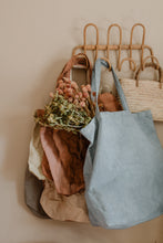 Load image into Gallery viewer, Plant Dyed cotton Canvas Tote - Neutral earthy tones