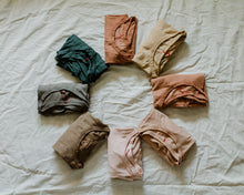 Load image into Gallery viewer, Plant dyed Distressed T shirt - Organic Cotton - Earthy tones