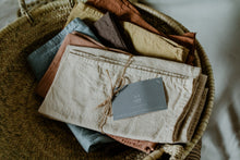 Load image into Gallery viewer, Naturally dyed Organic cotton napkins