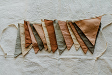 Load image into Gallery viewer, Earthy tones flags - Neutral bunting flags
