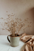 Load image into Gallery viewer, Hand thrown Stoneware small Pitcher with handle - Minimal Pottery Earthy tableware