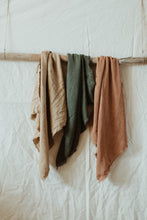 Load image into Gallery viewer, Raw Silk Bandana Naturally Dyed - Unisex Neckerchief