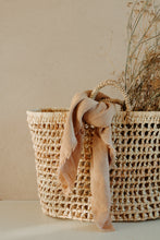 Load image into Gallery viewer, Raw Silk Bandana Naturally Dyed - Unisex Neckerchief