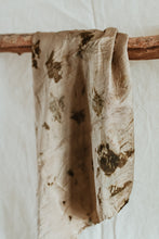Load image into Gallery viewer, Bundle Dyed Silk scarves - Eco printed with natural dyes