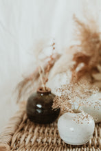 Load image into Gallery viewer, Hand thrown mini stoneware flower vases - Neutral & Minimal