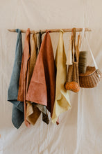 Load image into Gallery viewer, Plant Dyed Organic Cotton dish Towel -  Sold in 1 or 2 pieces Set