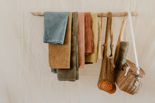 Load image into Gallery viewer, Plant Dyed Organic Cotton dish Towel -  Sold in 1 or 2 pieces Set