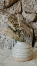Load image into Gallery viewer, Hand thrown organic shaped stoneware flower vases - Neutral & Minimal