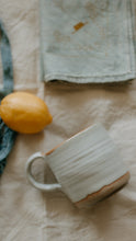 Load image into Gallery viewer, Organic shaped Hand-thrown Stoneware Mug