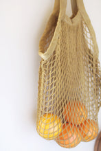 Load image into Gallery viewer, Naturally Dyed String Groceries Bag