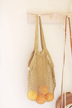 Load image into Gallery viewer, Naturally Dyed String Groceries Bag