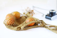 Load image into Gallery viewer, Naturally Dyed String Groceries Bag