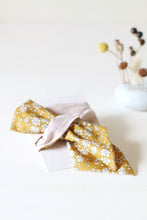 Load image into Gallery viewer, Organic Naturally Dyed Two Sides Hair Scarf - Liberty of London