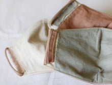 Load image into Gallery viewer, Naturally Dyed Cotton Face Mask