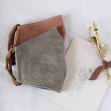 Load image into Gallery viewer, Naturally Dyed Cotton Face Mask