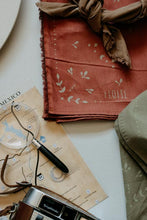 Load image into Gallery viewer, Plant dyed organic cotton Paisano Bandana
