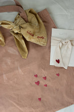 Load image into Gallery viewer, Hand embroidered, plant dyed tote bag