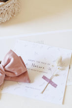 Load image into Gallery viewer, Naturally Dyed Linen Hair Bows Everyday: The Margot