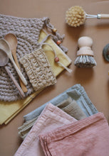 Load image into Gallery viewer, Plant Dyed Organic Cotton dish Towel -  Sold in 1 or 2 pieces Set