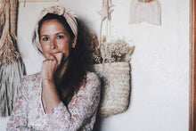 Load image into Gallery viewer, Plant Dyed organic Cotton Bandana - Soft cotton bandana, Neutral earthy shades