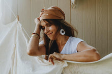 Load image into Gallery viewer, Hand Dyed 100% Silk Scarves Neutral Earthy tones