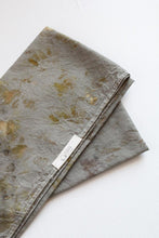 Load image into Gallery viewer, Eco Printed Organic cotton Bandana - hand dyed with natural dyes