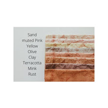 Load image into Gallery viewer, Naturally Dyed Folk cotton Bandana USA made - premium cotton