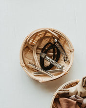 Load image into Gallery viewer, Naturally Dyed Linen Hair Bows Everyday: The Margot