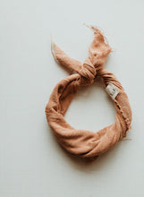 Load image into Gallery viewer, Raw Silk Bandana Naturally Dyed - Unisex Neckerchief