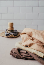 Load image into Gallery viewer, Plant Dyed Organic Cotton dish Towel -  Sold in 1 or 2 pieces Set