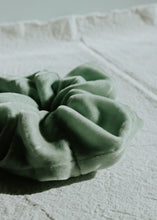 Load image into Gallery viewer, Plant dyed Plastic Free VELVET silk Scrunchy
