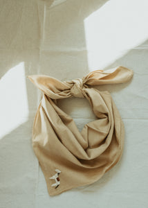 a little horse  -  Hand embroidered bandana