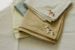 a little horse  -  Hand embroidered bandana