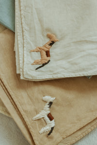 a little horse  -  Hand embroidered bandana