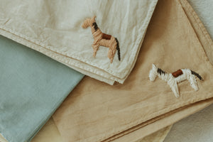 a little horse  -  Hand embroidered bandana