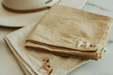 Load image into Gallery viewer, a little horse  -  Hand embroidered bandana
