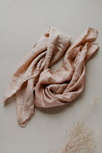 Load image into Gallery viewer, Naturally Dyed 100% Silk Scarves Neutral Earthy tones
